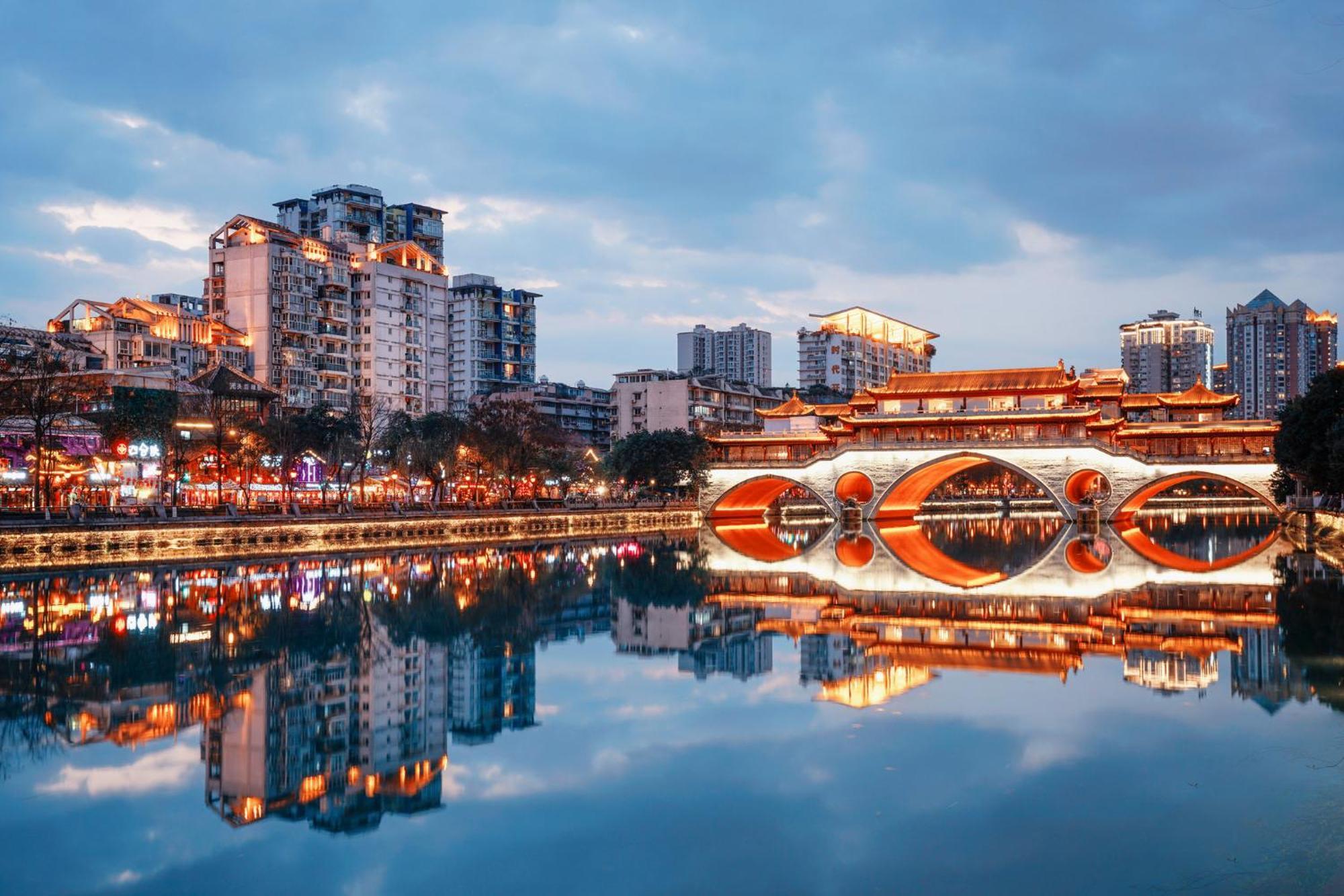 Holiday Inn Chengdu Qinhuang By Ihg Zewnętrze zdjęcie